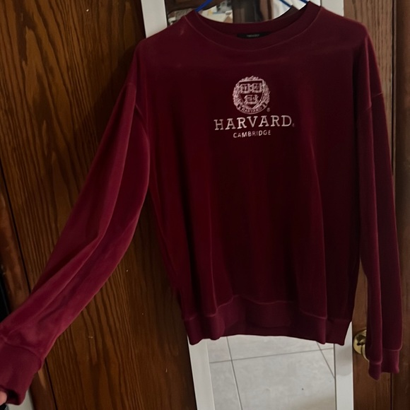 Harvard velvet sweater - Picture 1 of 1